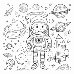space exploration and underwater adventure