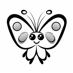 a cute adorable butterfly