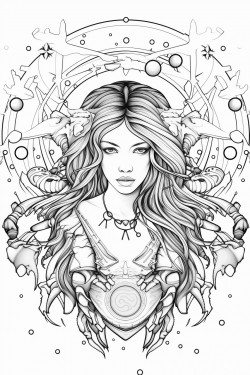 a astrological scorpio picture