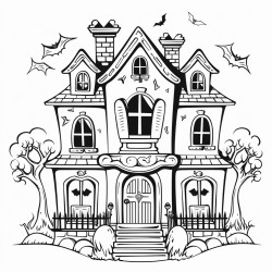 maison halloween