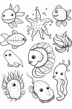 different under the sea creatures