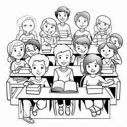 elementary school class