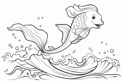 mer avec vague agite