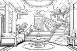 art deco interrior