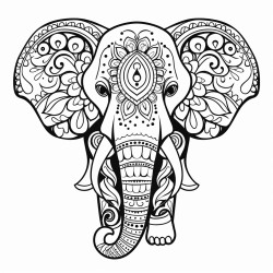 mandala elephant