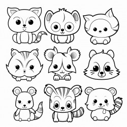 cute cartoon animals