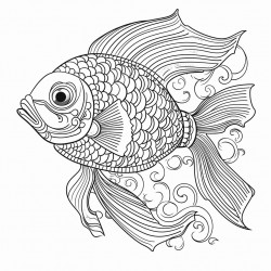 magic fish in magic sea