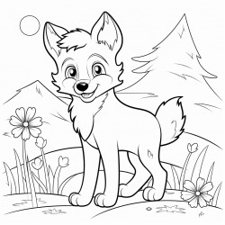 cute wolf