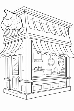 ice cream shop