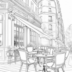 parisian cafe