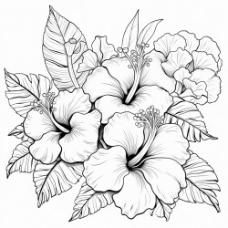 tropical flowers