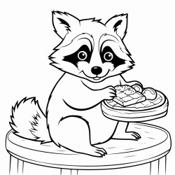 food critic raccoon