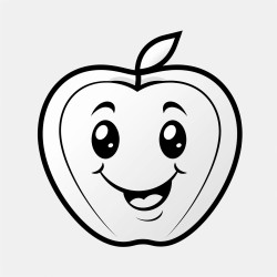 an apple