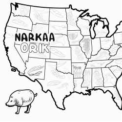 arkansas map
