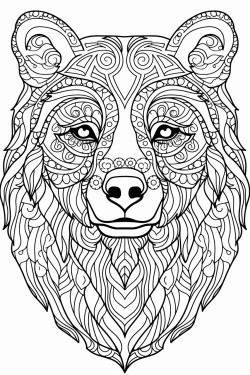 une fe qui dort contre un ours en forest