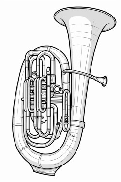 the musical instrument the tuba