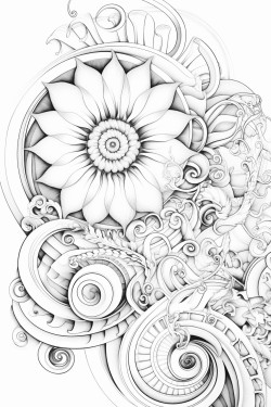 create mandala onenigmatic spiral garden