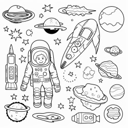 Space exploration and underwater adventure