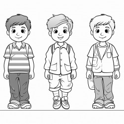 growing up child to adult progression