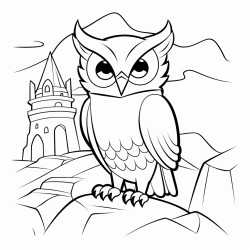 fort hibou enfant