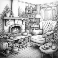 cute designs of cozy hygge spaces for relaxation