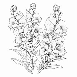 snapdragon flowers