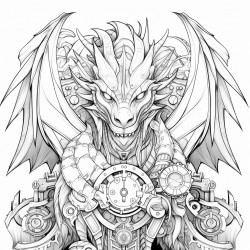 steampunk dragon