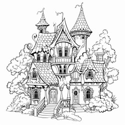 filligree fairy tale hause interior