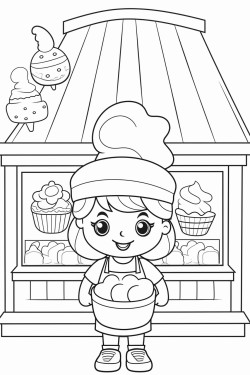 ice cream shop