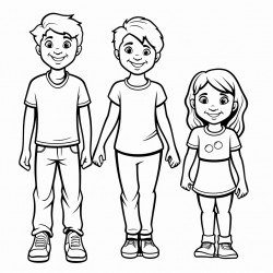 growing up child to adult progression