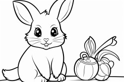 a banana and a rabbit