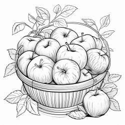 apples in a basket