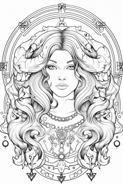 a astrological scorpio picture