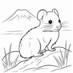a cute icelandic shrew