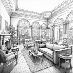 a living room
