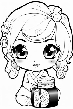 sushi chibi