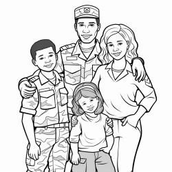 children of military families