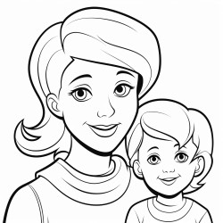 mother and son