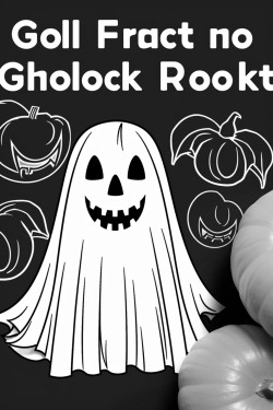 halloween coloring ghost