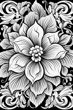 beautiful mandala book cover colored size a4