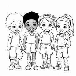 little black girls and boys