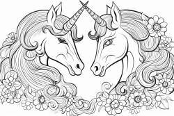 colorfull unicorns