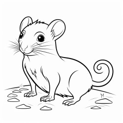 a cute icelandic vole