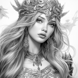 princesse ethnique fantasy heroine