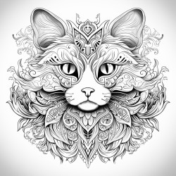 cat mandala