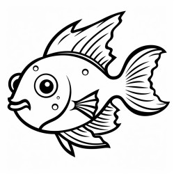 a cute icelandic plaice fish