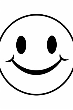 smiley face showing good