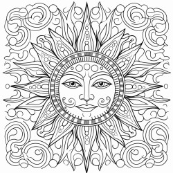 sun patterns