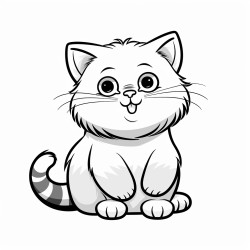 un trs gros chat