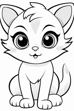 un chat mignon